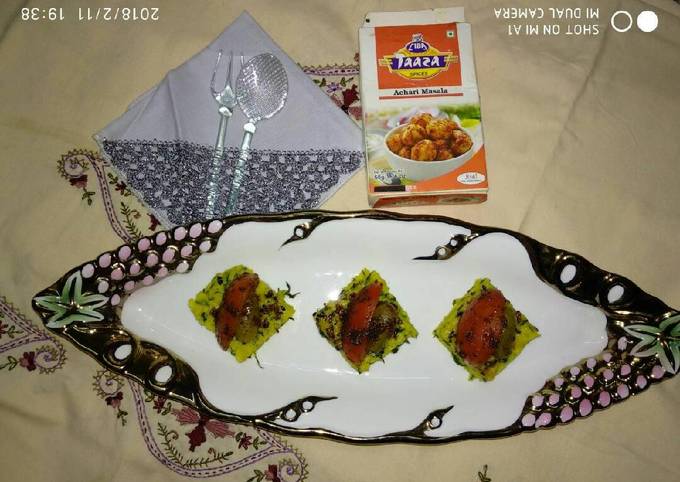 Ciba achari masala methi square Recipe