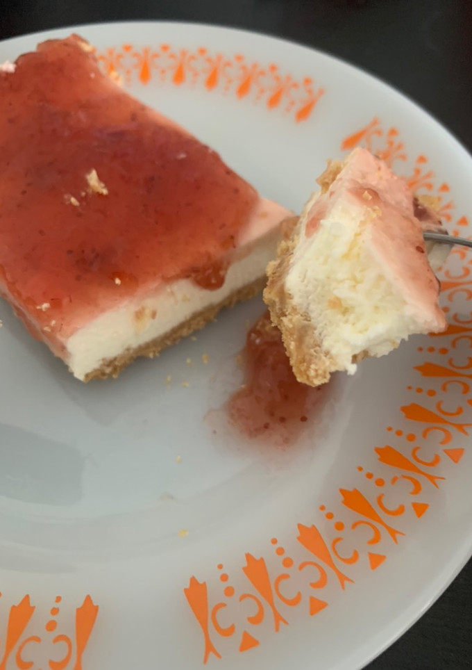Una foto de Tarta de queso sin queso