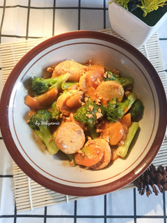 Foto resep Tumis Egg Tofu Brokoli Wortel #421