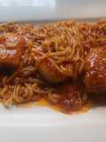 Fideos con merluza