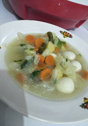 Foto resep Sop telur puyuh