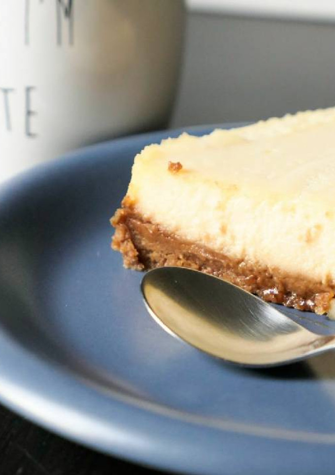 Una foto de Tarta de queso con speculoos