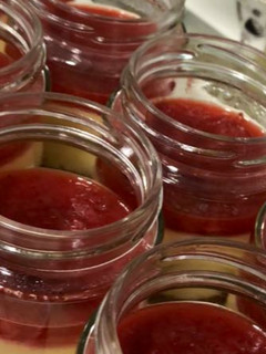 Una foto de Cheesecakes al vapor en Thermomix
