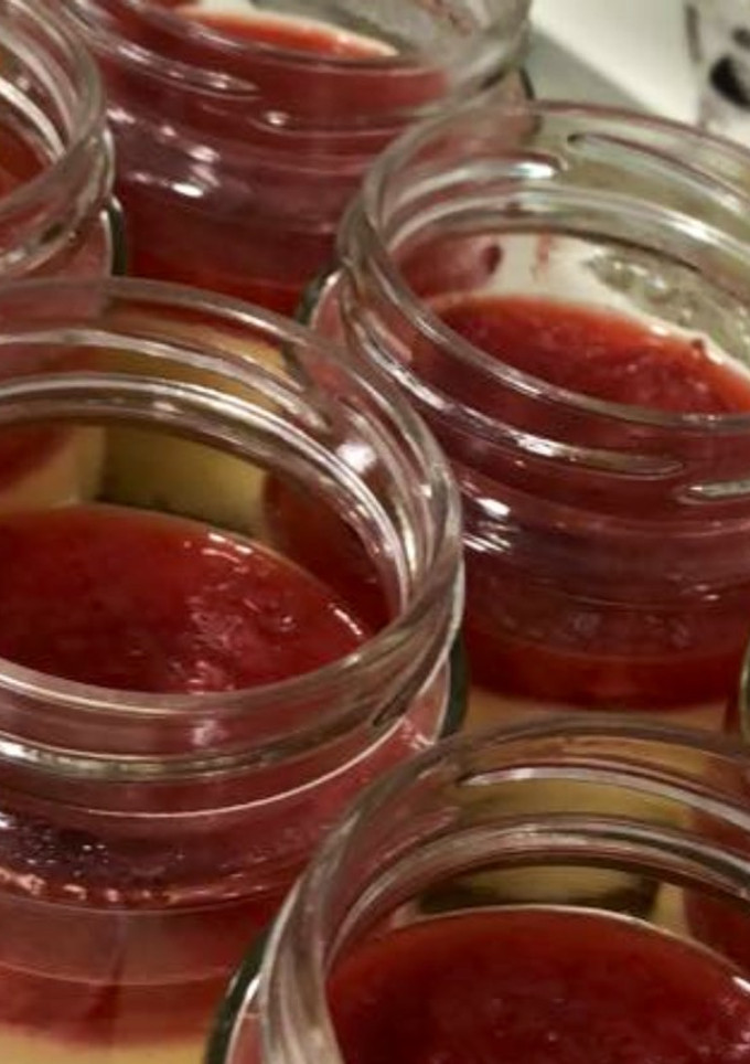 Una foto de Cheesecakes al vapor en Thermomix
