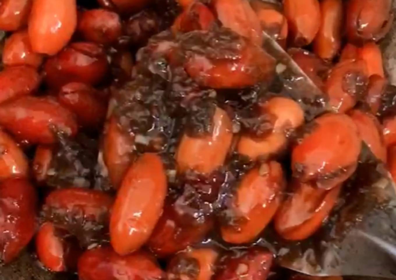 Tumis Kulit tangkil pedas enak