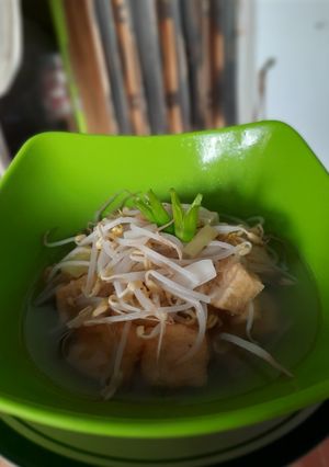 Foto resep Kuah bening touge tahu
