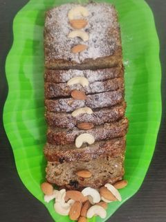 பனானா மிக்ஸட் நட்ஸ் கேக் (Banana mixed nuts cake recipe in tamil) செய்முறை முக்கிய புகைப்படம்