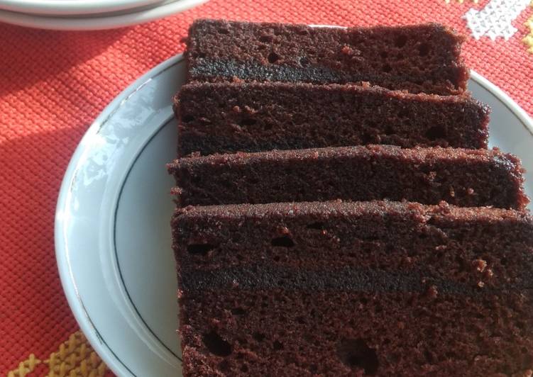 Langkah Mudah untuk Menyiapkan Brownies kukus ala Amanda Jadi, Menggugah Selera