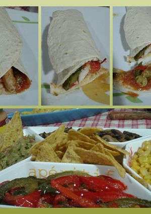 Una foto de Fajitas mejicanas