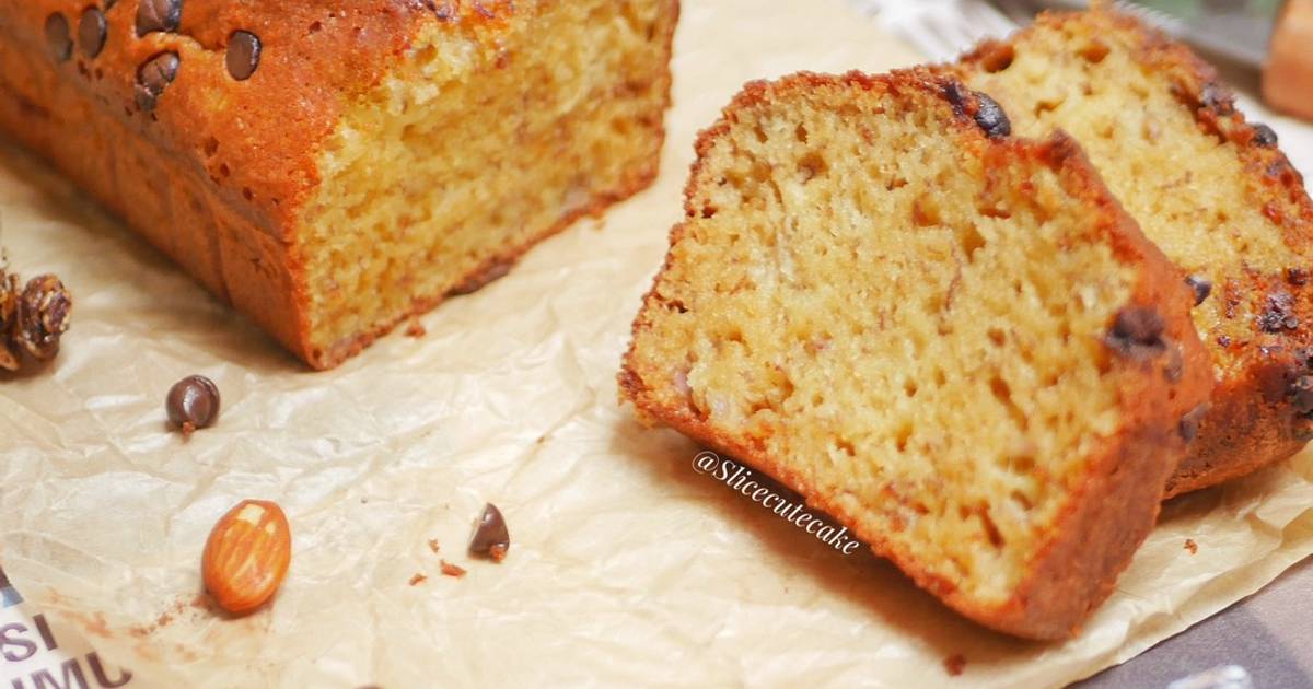 Resep Banana Pound Cake (No Mixer) oleh Slicecutecake Cookpad