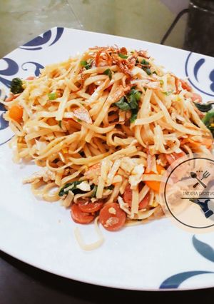 Foto resep Mie Goreng Sosis Sayur Sehat