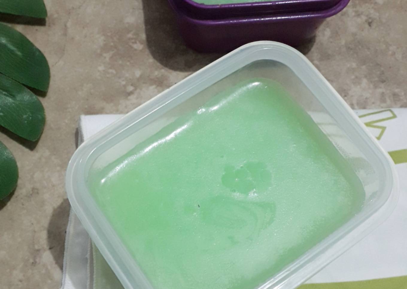 Puding melon