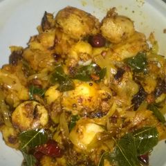 A picture of Quick & Tasty Colacasia/Chemmagadda/Chemmadumppa Fry.