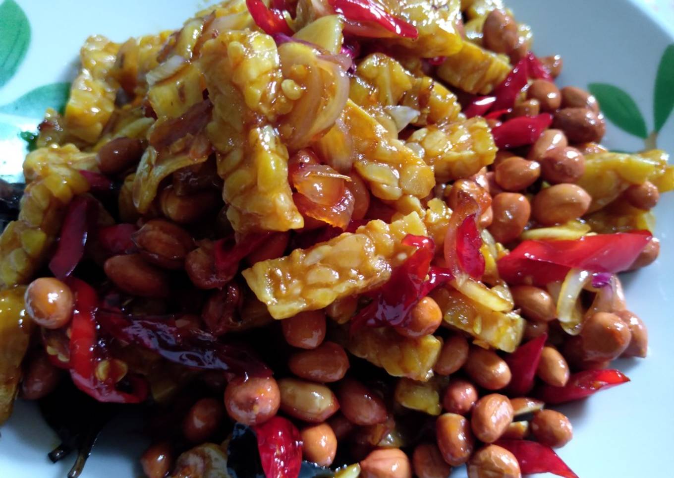 Kering tempe kacang enak