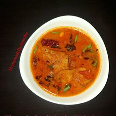 A picture of THOOTHUKUDI STYLE FISH CURRY / MEEN KOLAMBU.