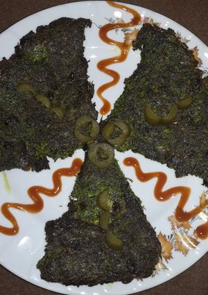 عکسی از دستور کوکو سبزی
