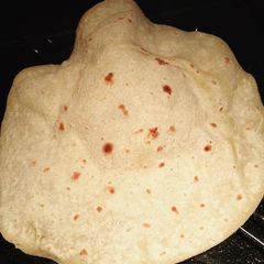 A picture of Simple chapati roti.