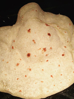 A picture of Simple chapati roti.