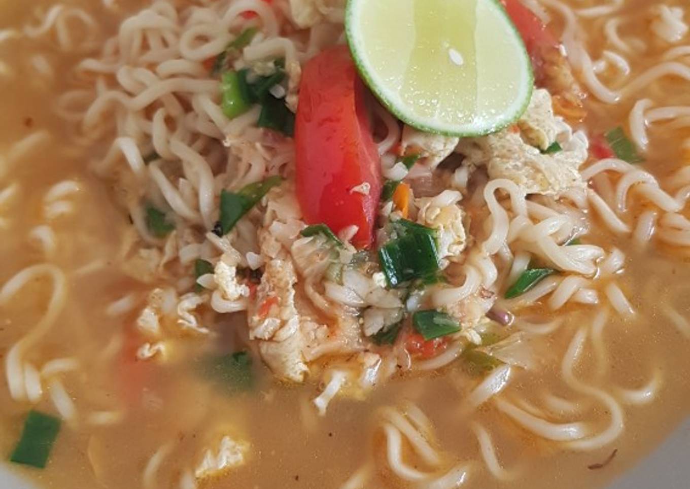 22. Mie kuah jawa pedes mantep