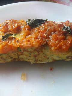 Una foto de Canelones de acelga con masa de huevo🤓