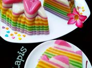 Gambar kue lapis tepung terigu