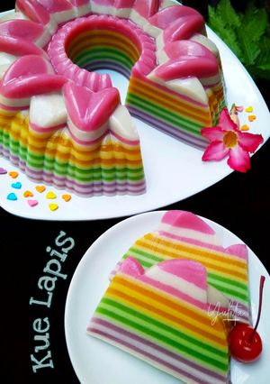 Foto resep Kue Lapis Tepung Terigu
