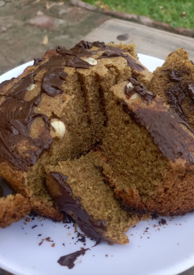 Una foto de Budín integral fácil