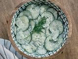 Ensalada de pepino y yogurt