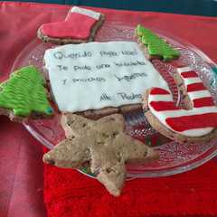 A picture of Cookies Navideñas.