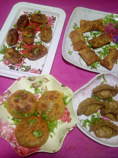 1.Wheat pinwheel 2.wheat momos 3.wheat pocket 4.wheat paratha செய்முறை முக்கிய புகைப்படம்