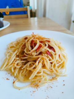 Foto resep Spaghetti Aglio Olio