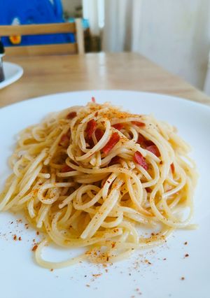 Foto resep Spaghetti Aglio Olio