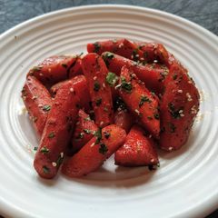A picture of Roasted glazed carrot.