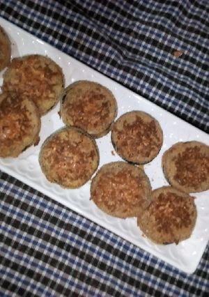 صورة لوصفة دوائر دنجال (باذنجان) في الفرن