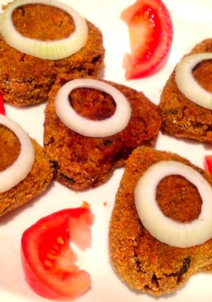 বেকড ভেজিটেবল কাটলেট(Baked Vegetables Cutlet recipe in Bengali) রেসিপির প্রধান ছবি