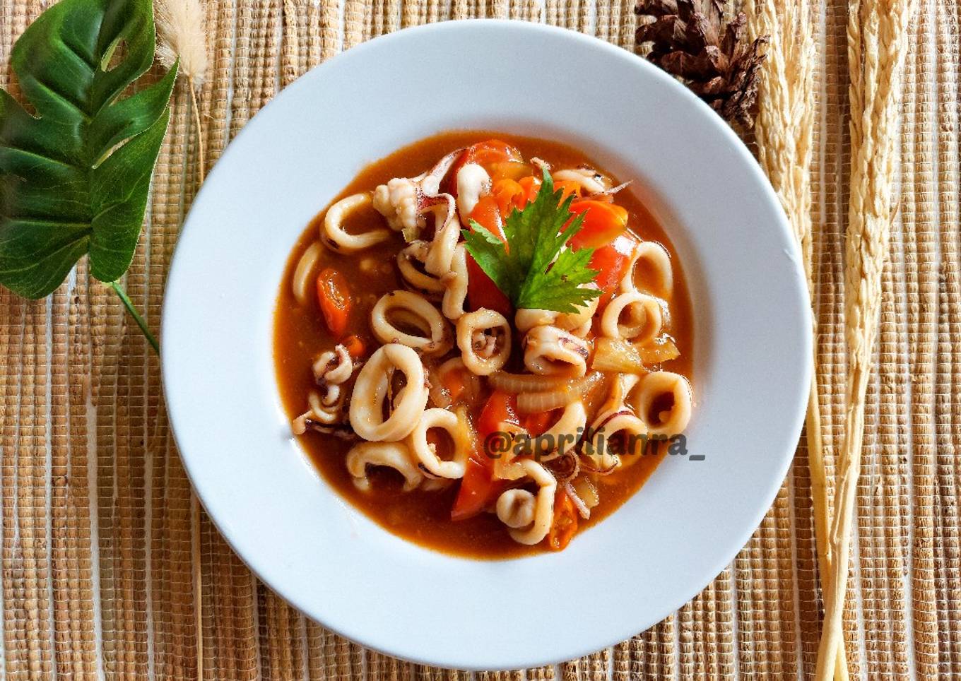 Cumi Asam Pedas
