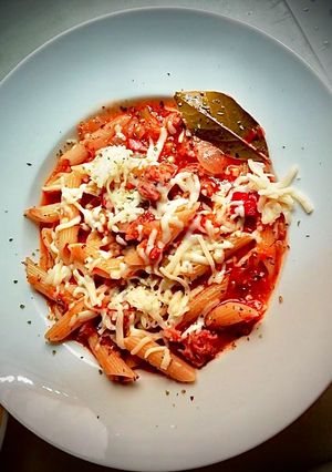 Una foto de Macarrones Napolitanos “alGusto”