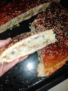 صورة لوصفة فطيرة البطاطا