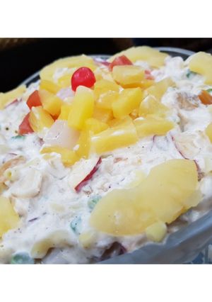 A picture of Russian Salad.