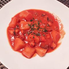 A picture of Polpo e patate.