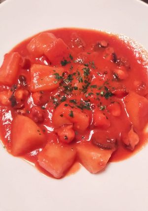 A picture of Polpo e patate.