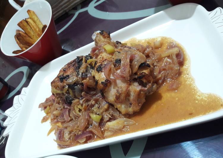 Recette: Poulet yassa (Sénégal)