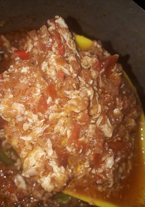 A picture of Egg sauce #kadunastate.