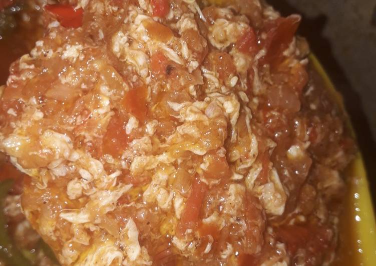 Easiest Way to Prepare Homemade Egg sauce #kadunastate Cooking Basics for Newbies