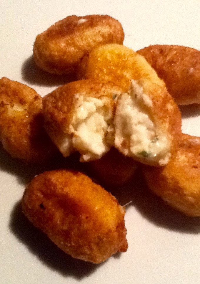 Una foto de Croquetas de gambas al ajillo
