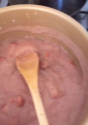 Una foto de Crema de frutilla