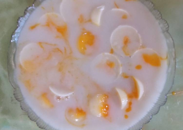 Puding telur asin