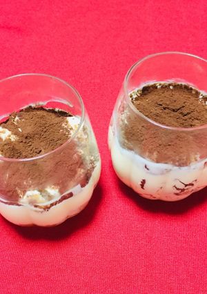 Una foto de Tiramisú en Vaso!