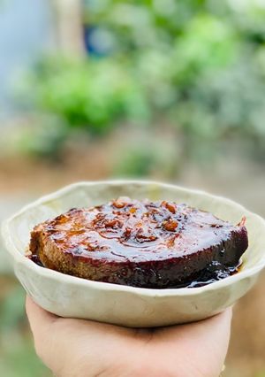 Hình của món Cá Bớp Kho.