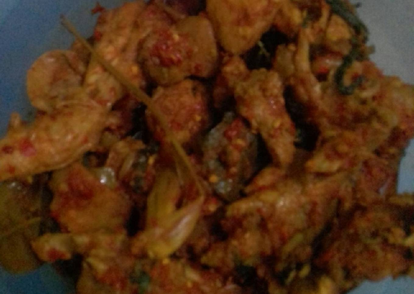 Resep Ayam rica-rica kemangi & bawang bombay yang Lezat Sekali